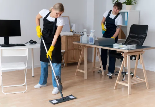 Nettoyage de bureau professionnel à la Crèche